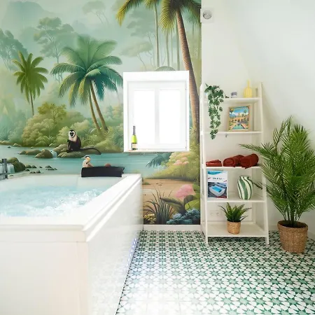 L'oasis - Evasion Orientale Et Bain Balneo Xxl بيت للعطل